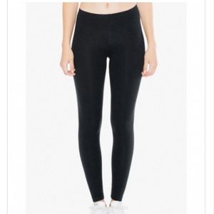 American apparel cotton spandex jersey legging